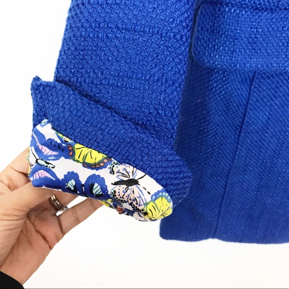 Gorgeous Vibrant Blue Spring Jacket - Picture 6 of 8